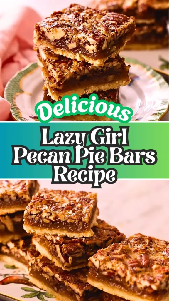 Lazy Girl Pecan Pie Bars