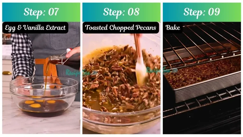 Recipe by Lazy Girl Pecan Pie Bars