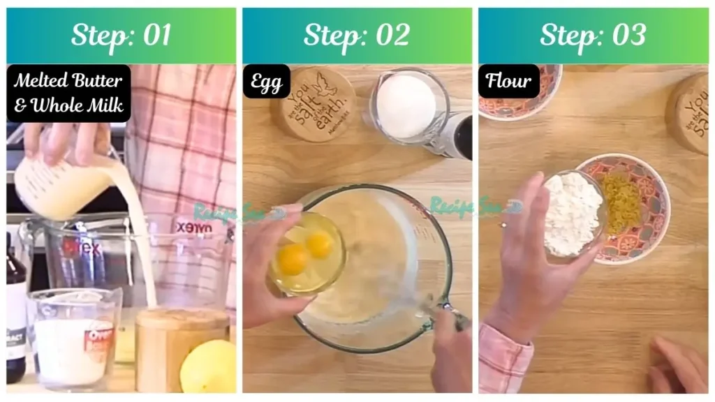 Step by Step Baby Lemon Impossible Pies Recipe