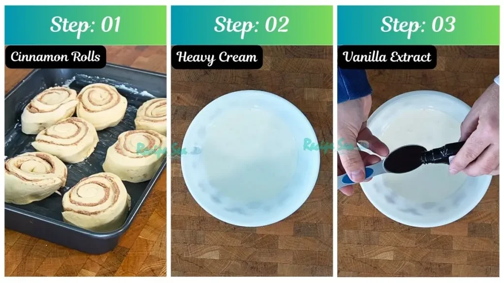 Step by Step Pillsbury Cinnamon Roll Icing Recipe
