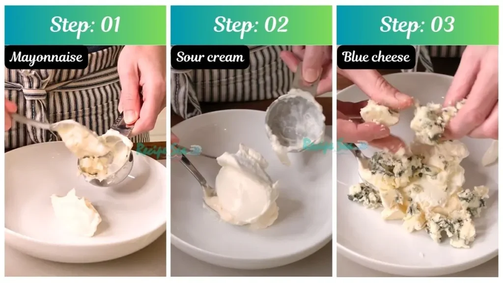 Step by Step Texas Roadhouse Blue Cheese Dressing Recipe