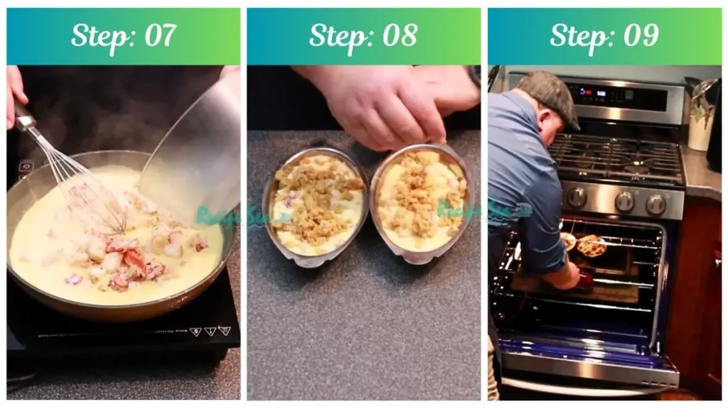 Recipe by Hilltop Steakhouse Lobster Pie