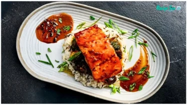 Cheddars Bourbon Glazed Salmon Recipe