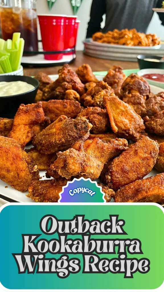 Copycat Outback Kookaburra Wings Recipe