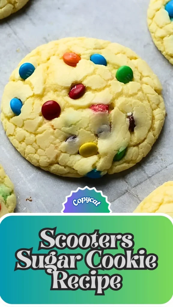 Copycat Scooters Sugar Cookie Recipe