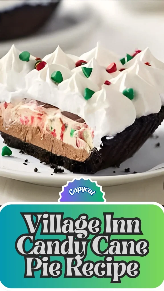 Copycat Village Inn Candy Cane Pie Recipe