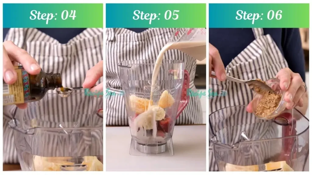 How to Scooters Strawberry Smoothie