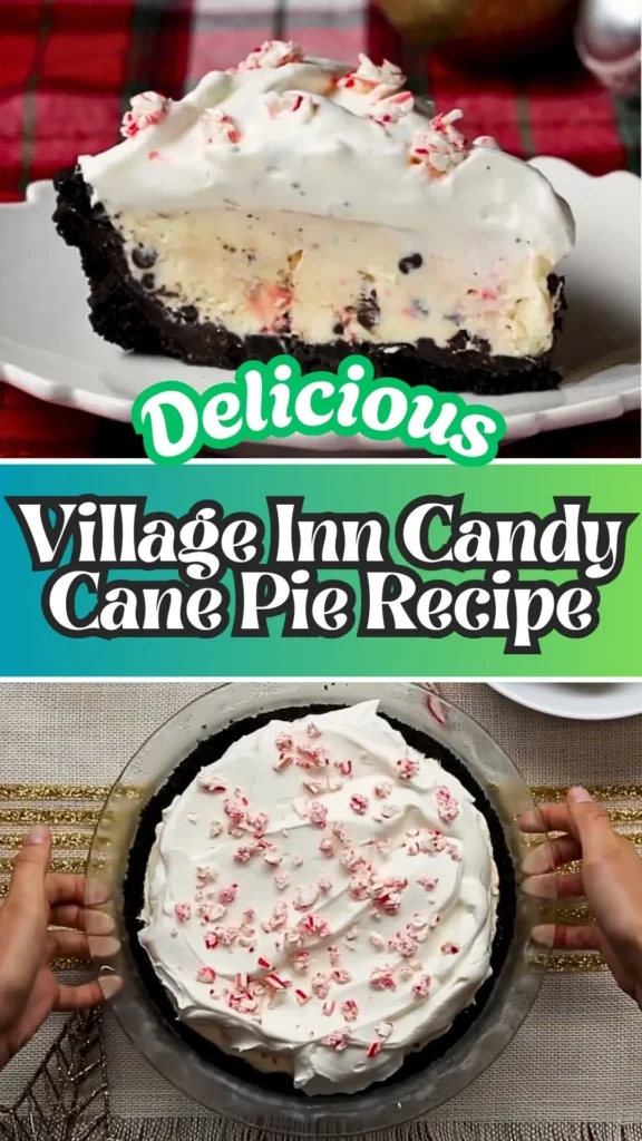 Village Inn Candy Cane Pie