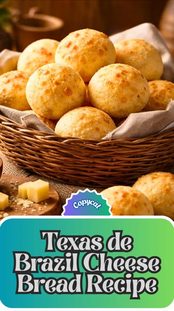 Copycat Texas de Brazil Cheese Bread Recipe