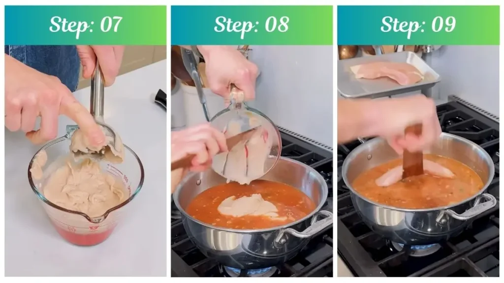 Preparing the Saltgrass Chicken Tortilla Soup