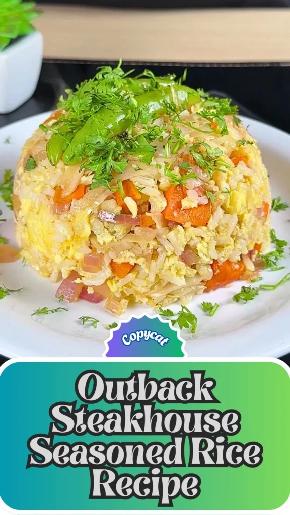 Copycat Outback Steakhouse Seasoned Rice Recipe