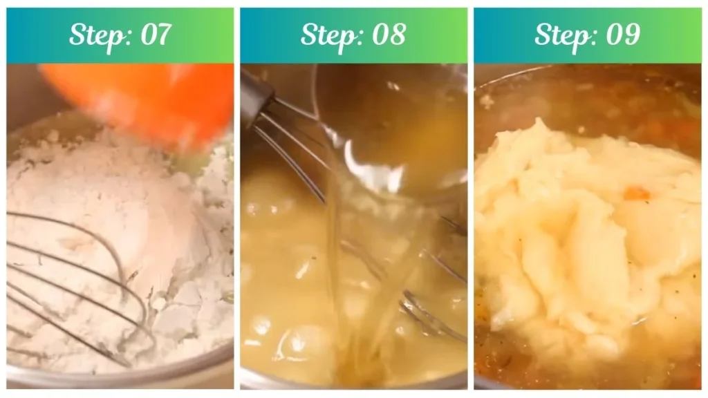 Preparing the Dairy Queen Chicken and Dumplings