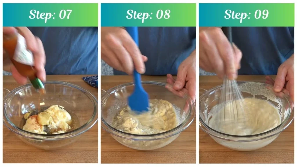 Preparing the Newks White BBQ Sauce