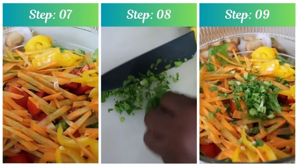 Preparing the Texas Roadhouse House Salad