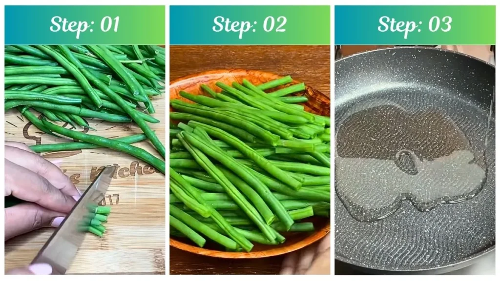 Step by Step Saltgrass Green Beans Recipe