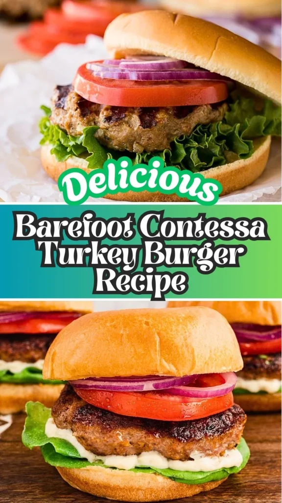 Barefoot Contessa Turkey Burger