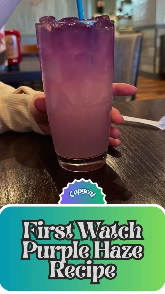 Copycat First Watch Purple Haze Recipe