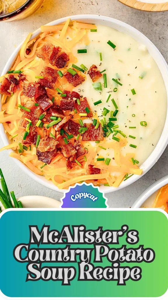 Copycat McAlister's Country Potato Soup Recipe