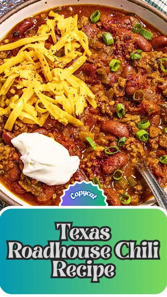 Copycat Texas Roadhouse Chili Recipe