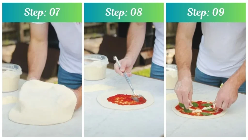 Preparing the 48 Hour Pizza Dough