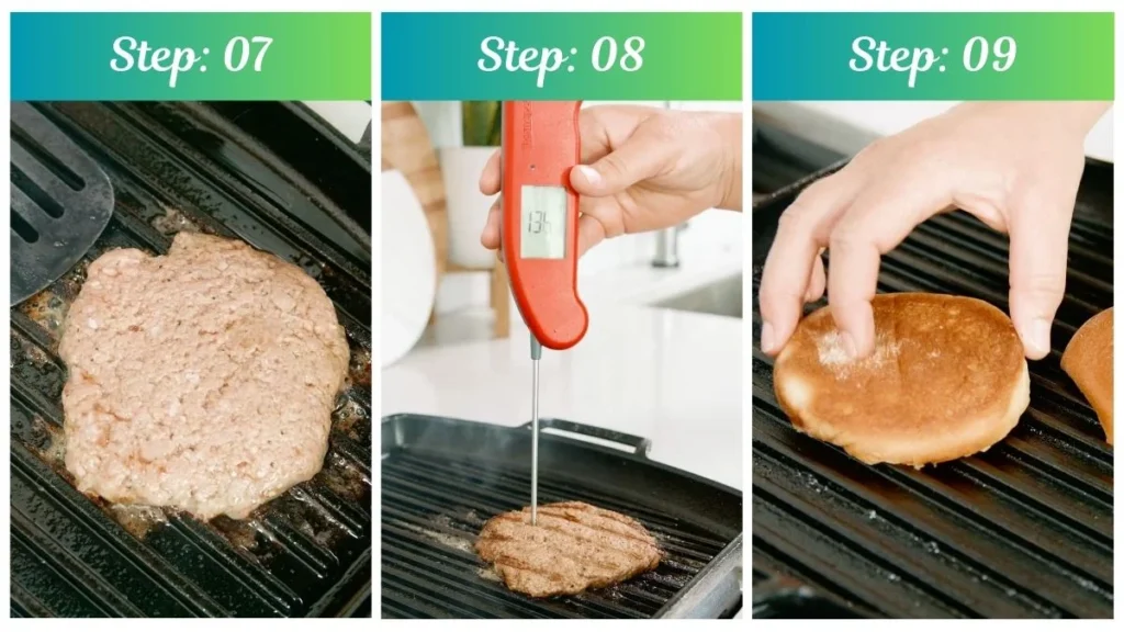 Preparing the Barefoot Contessa Turkey Burger