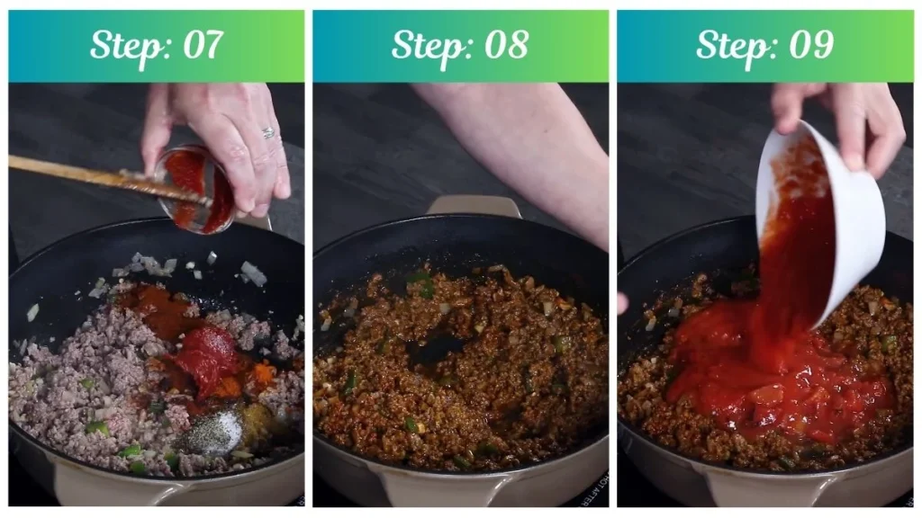 Preparing the Texas Roadhouse Chili