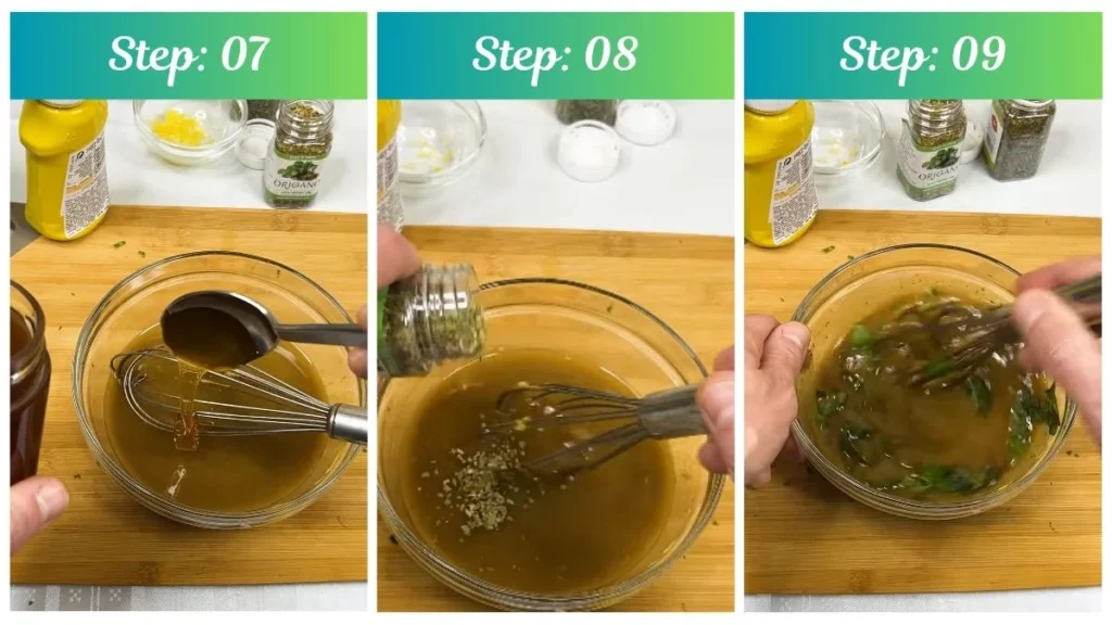 Preparing the Texas Roadhouse Italian Salad Dressing