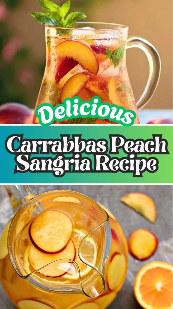 Carrabbas Peach Sangria