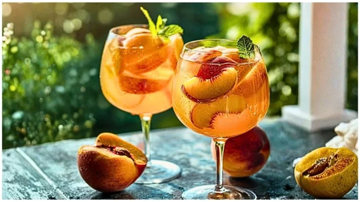 Carrabbas Peach Sangria Recipe