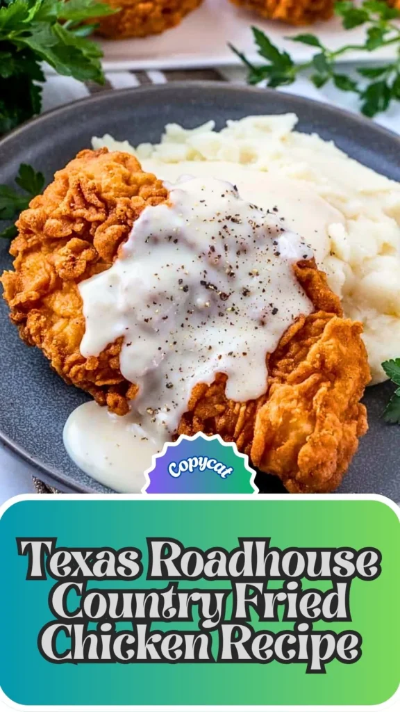 Copycat Texas Roadhouse Country Fried Chicken Recipe