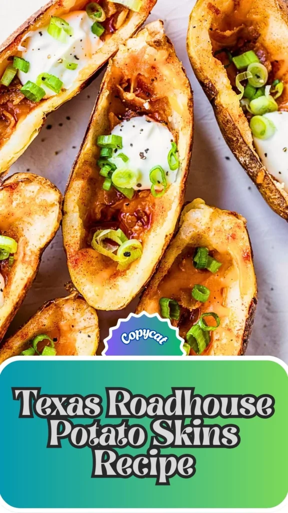 Copycat Texas Roadhouse Potato Skins Recipe