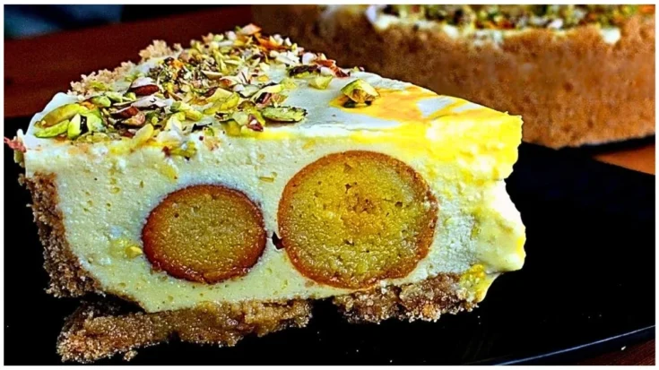 Gulab Jamun Cheesecake Recipe