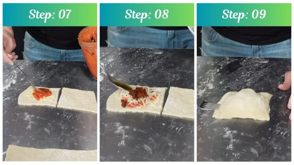 Preparing the Alabama Hot Pockets