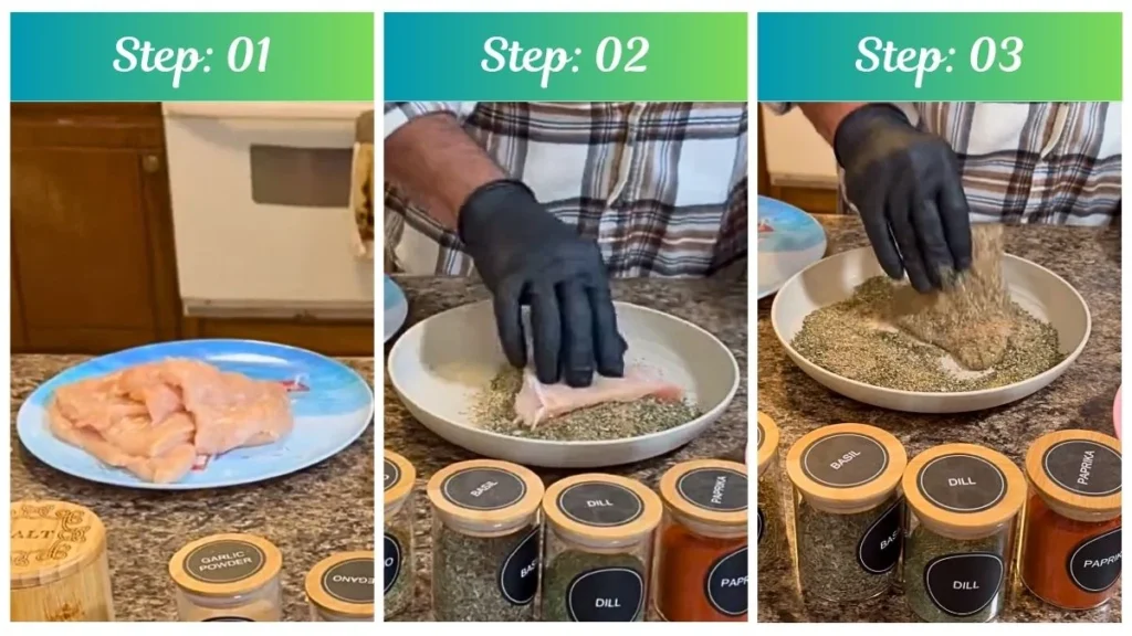 Step by Step Texas Roadhouse Herb Crusted Chicken Recipe