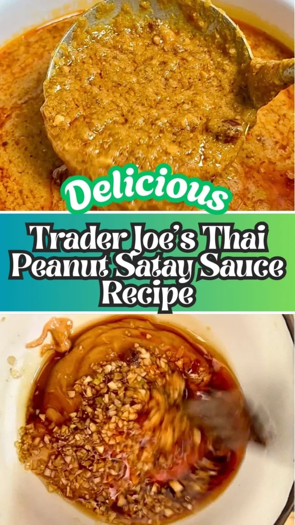 Trader Joe's Thai Peanut Satay Sauce