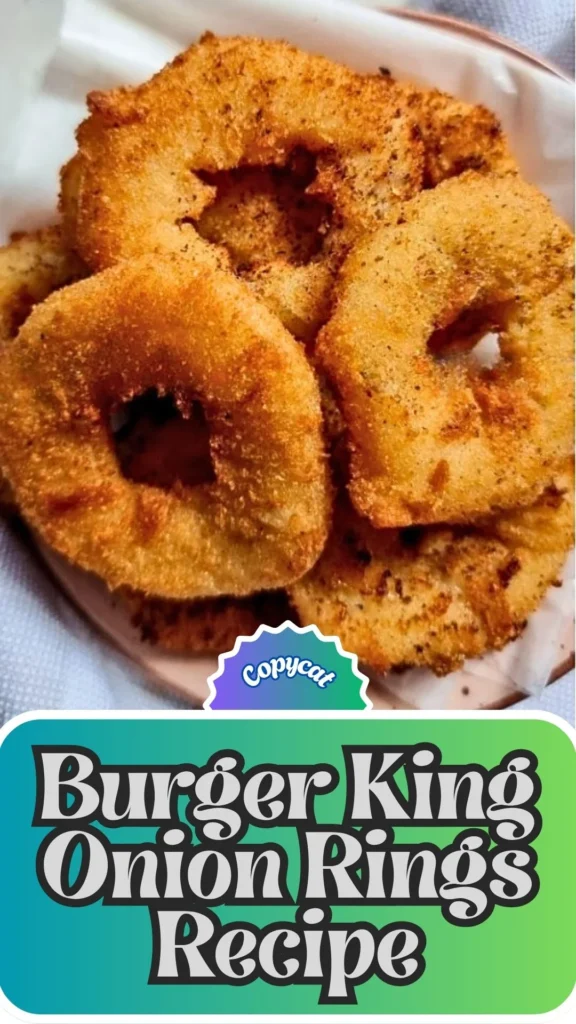 Copycat Burger King Onion Rings Recipe