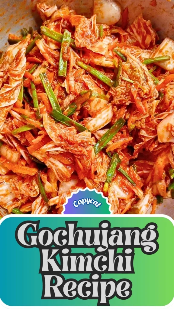 Copycat Gochujang Kimchi Recipe