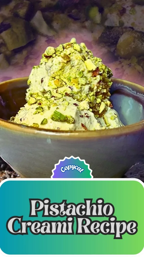 Copycat Pistachio Creami Recipe