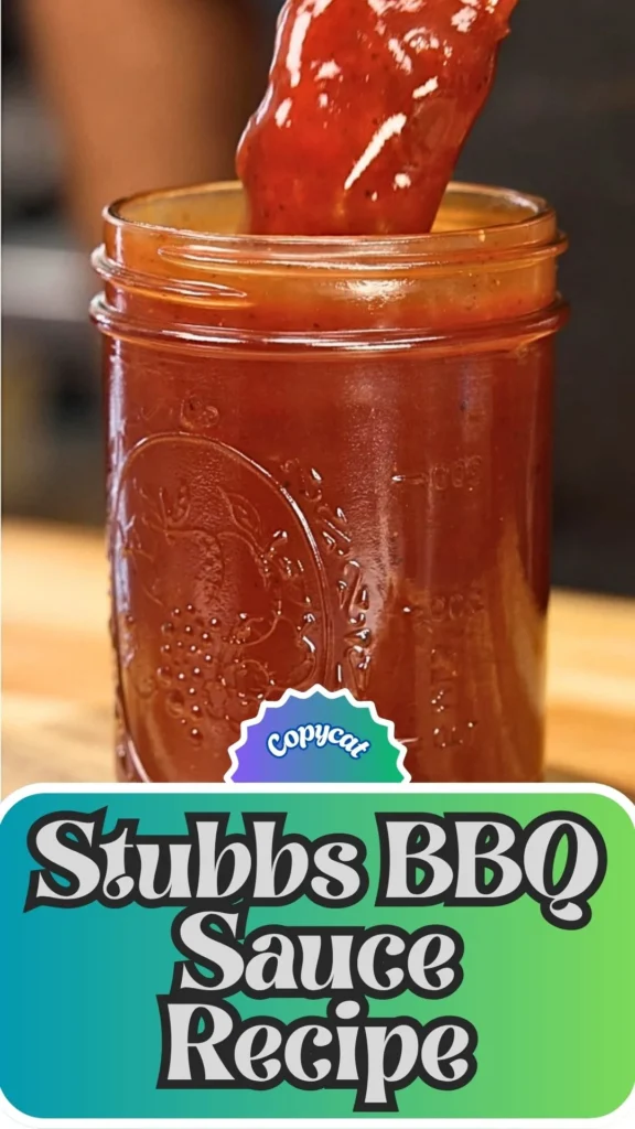 Copycat Stubbs BBQ Sauce Recipe