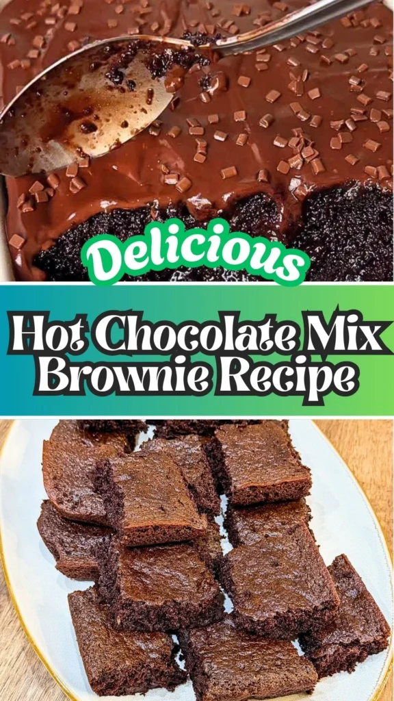 Hot Chocolate Mix Brownie