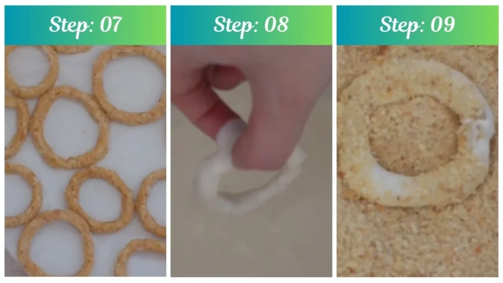 Preparing the Burger King Onion Rings