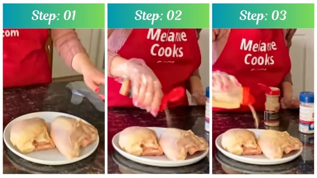 Step by Step Bone In Split Chicken Breast Recipe