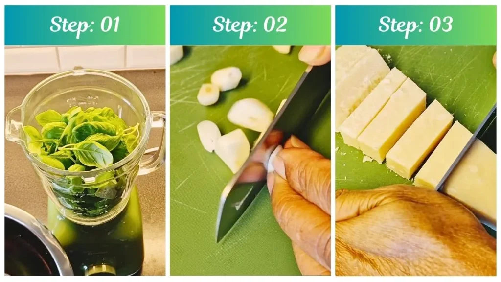 Step by Step Pesto Without Pine Nuts Recipe